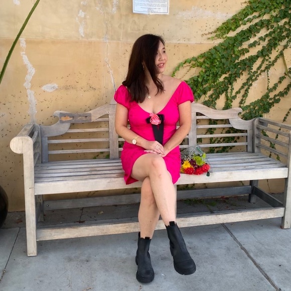 STAUD Pink Dresses